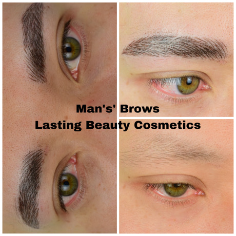 Mens permanent eyebrows